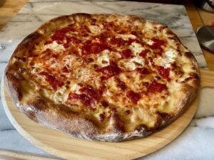 pizza made with coke