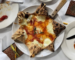 star shaped pizza